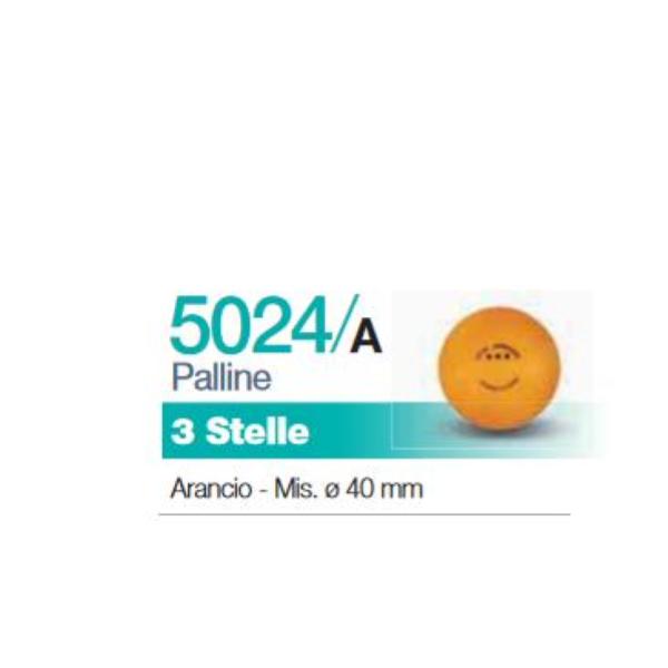 EFFEA PALLINE 3 STELLE - ARANCIONE - 5024/ARC
